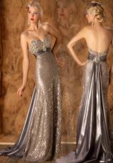 2012 MacDuggal Prom Dresses 78589D.  Available in Platinum